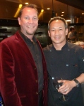 Studio Gourmet Host Brad Lev with Chef Arnold Eric Wong